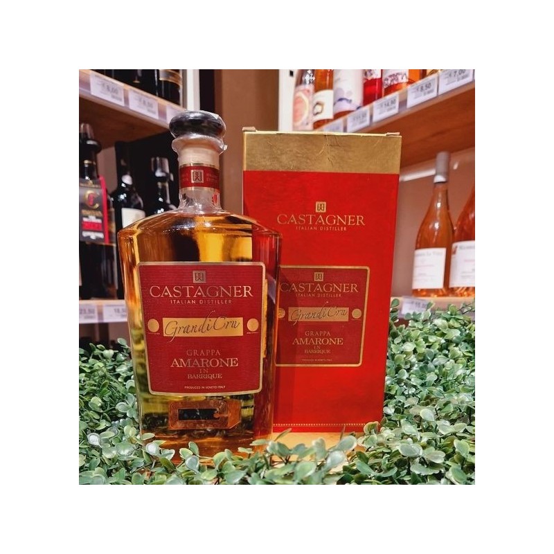 La Distilleria Castagner Grappa Grandi Cru Grappa Amarone Barrique ...
