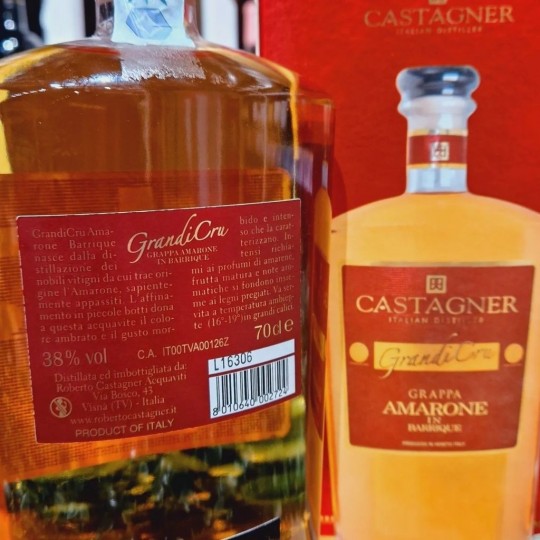 Castagner Grandi Cru Grappa Amarone Barrique 70cl