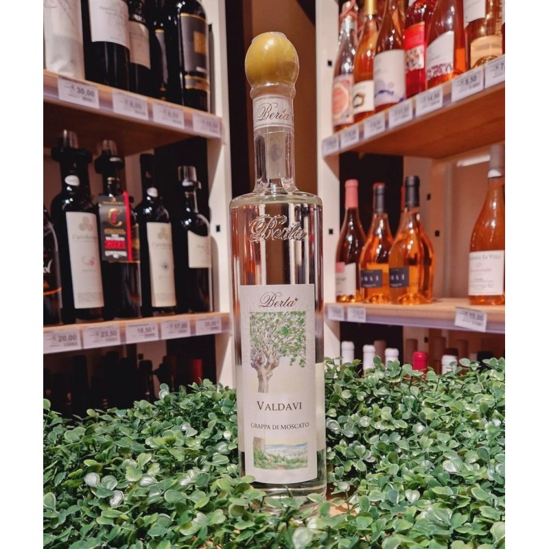 Berta Valdavi Grappa di Moscato 70cl
