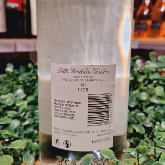 Grappa Bianca Nardini 70 cl
