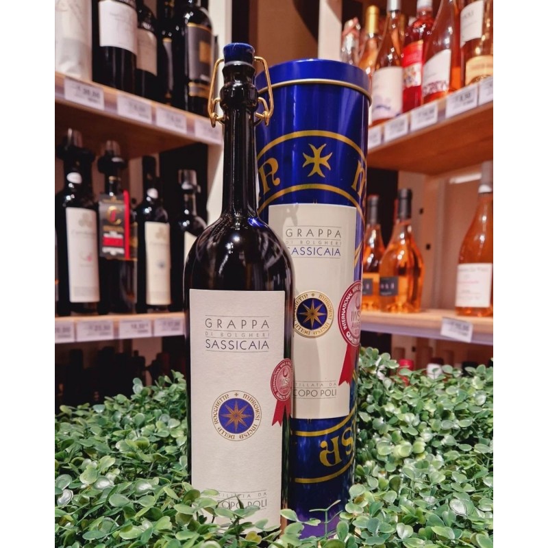 Grappa di Bolgheri Sassicaia 70cl