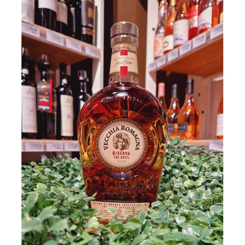 Vecchia Romagna Brandy Brandy Vecchia Romagna Riserva Tre Botti 70cl