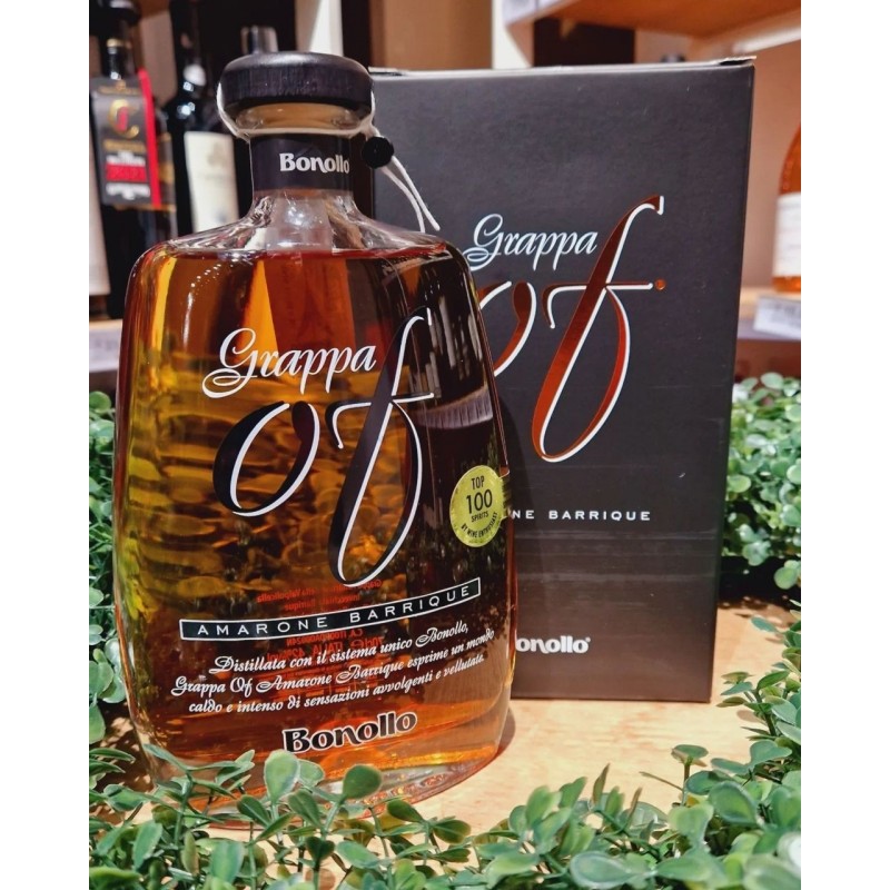 Grappa OF Amarone Barrique Bonollo