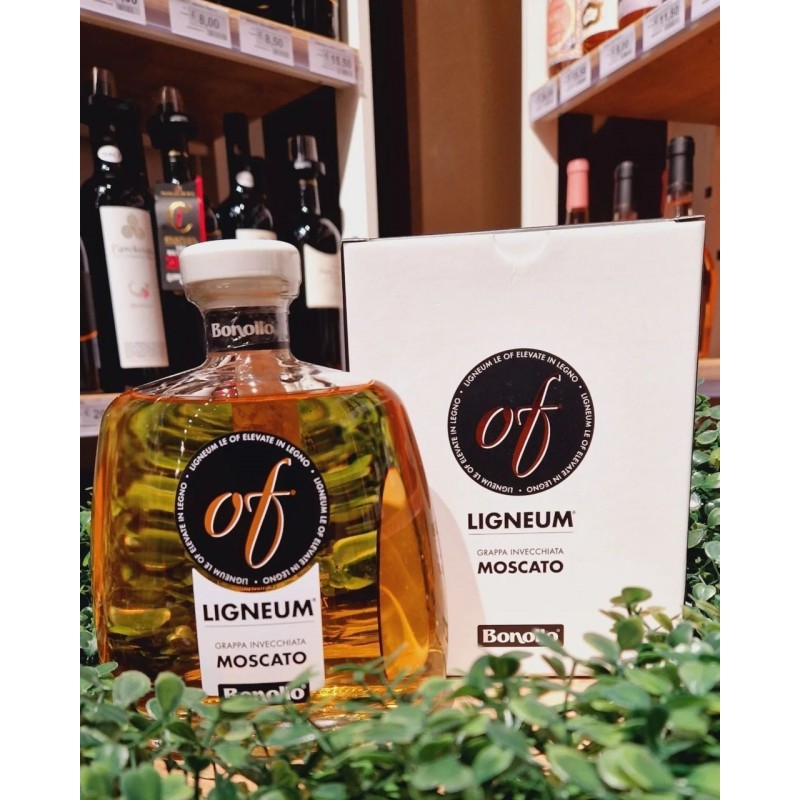 Of Ligneum Grappa Invecchiata Prosecco 70cl Bonollo