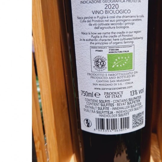 Naca Primitivo San Marzano Naca Primitivo San Marzano