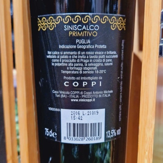 Siniscalco Primitivo Coppi Siniscalco Primitivo Coppi