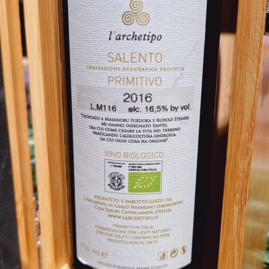 L'Archetipo Mistico 75cl L'Archetipo Mistico 75cl