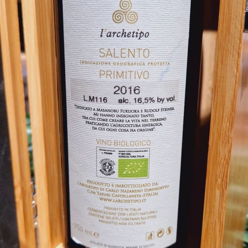 L'Archetipo Mistico 75cl