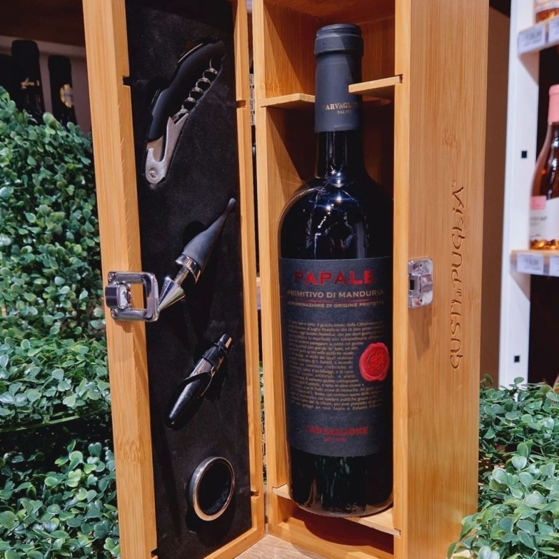 BEVANDE Papale Primitivo di Manduria Varvaglione