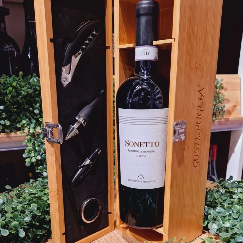 Produttori di Manduria Vino Rosso Sonetto Primitivo di Manduria Pro...