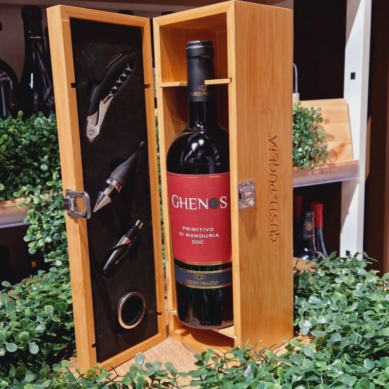 Azienda Vinicola Torrevento Vino Rosso Ghenos Primitivo di Manduria...