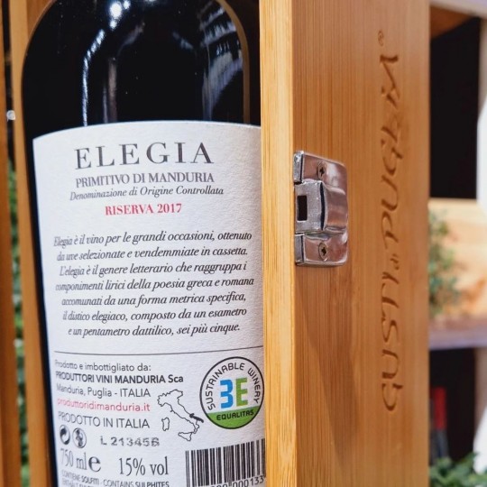 Elegia Produttori di Manduria Primitivo di Manduria Elegia Produttori di Manduria Primitivo di Manduria
