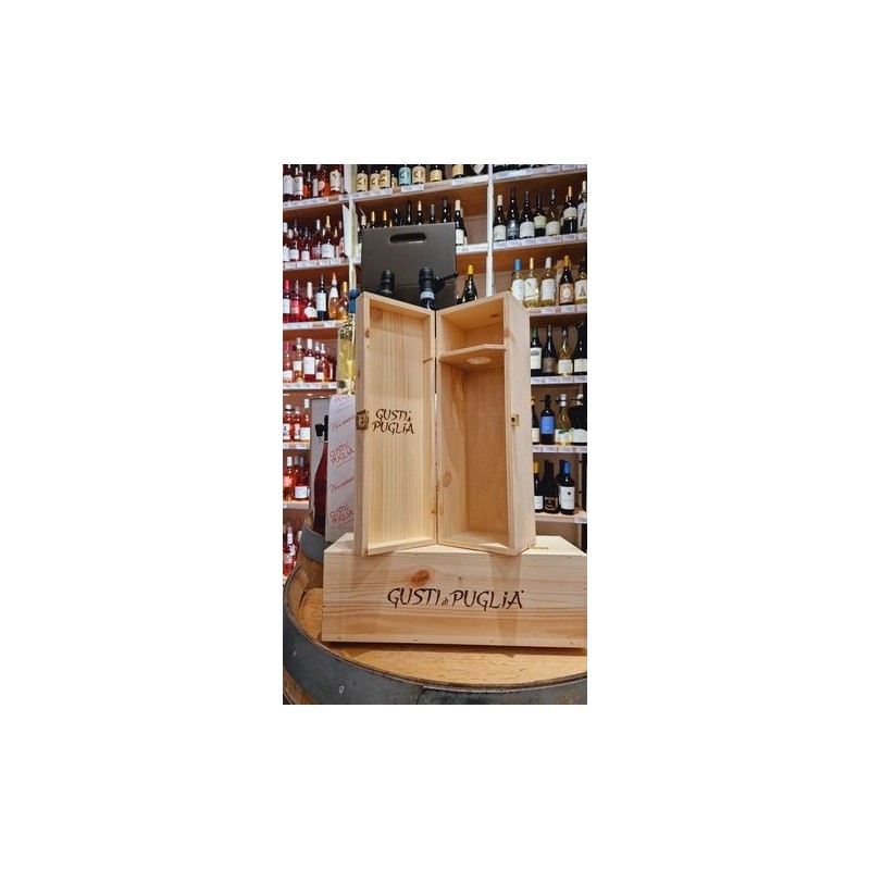 Area Regali  Cassetta Gusti di Puglia 1 Bottiglia