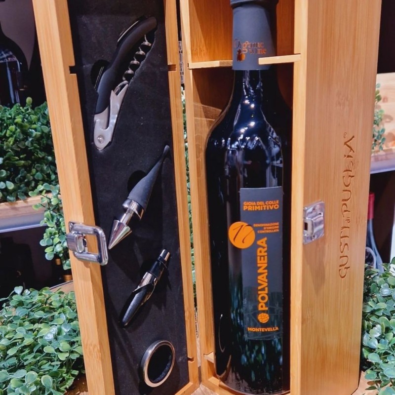 Polvanera Cantine Vino Rosso Polvanera 17 Primitivo 75cl