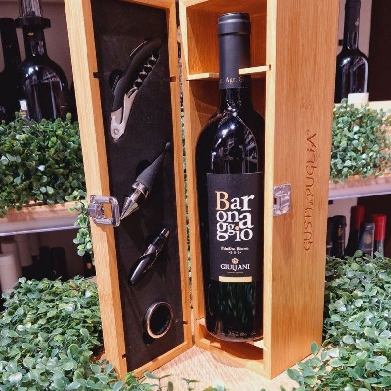 Giuliani Vitinicola Vino Rosso Baronaggio Primitivo Riserva 75cl