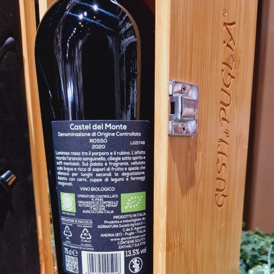 Parco Grande Rosso Bio D.O.C. 75 cl Agrinatura Giancarlo Ceci