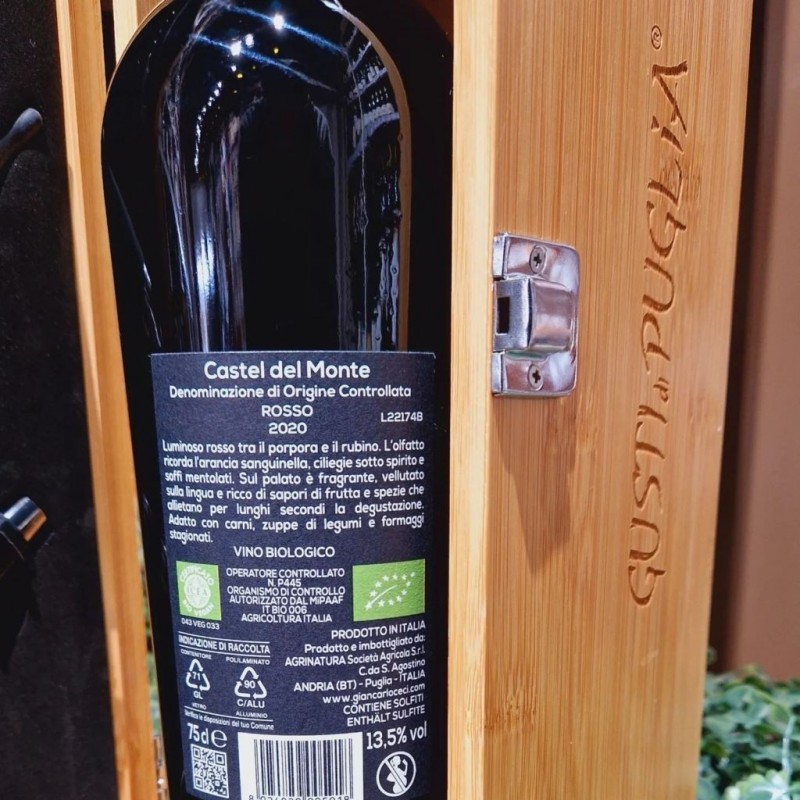 Parco Grande Rosso Bio D.O.C. 75 cl Agrinatura Giancarlo Ceci