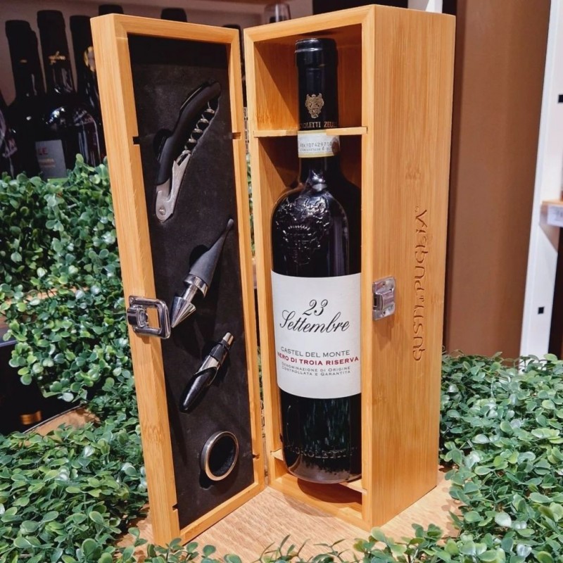 Conte Spagnoletti Zeuli Vino Rosso 23 Settembre Nero di Troia Riser...