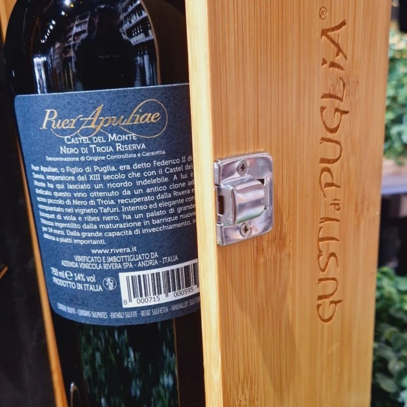 Puer Apuliae Nero di Troia Rivera Rivera