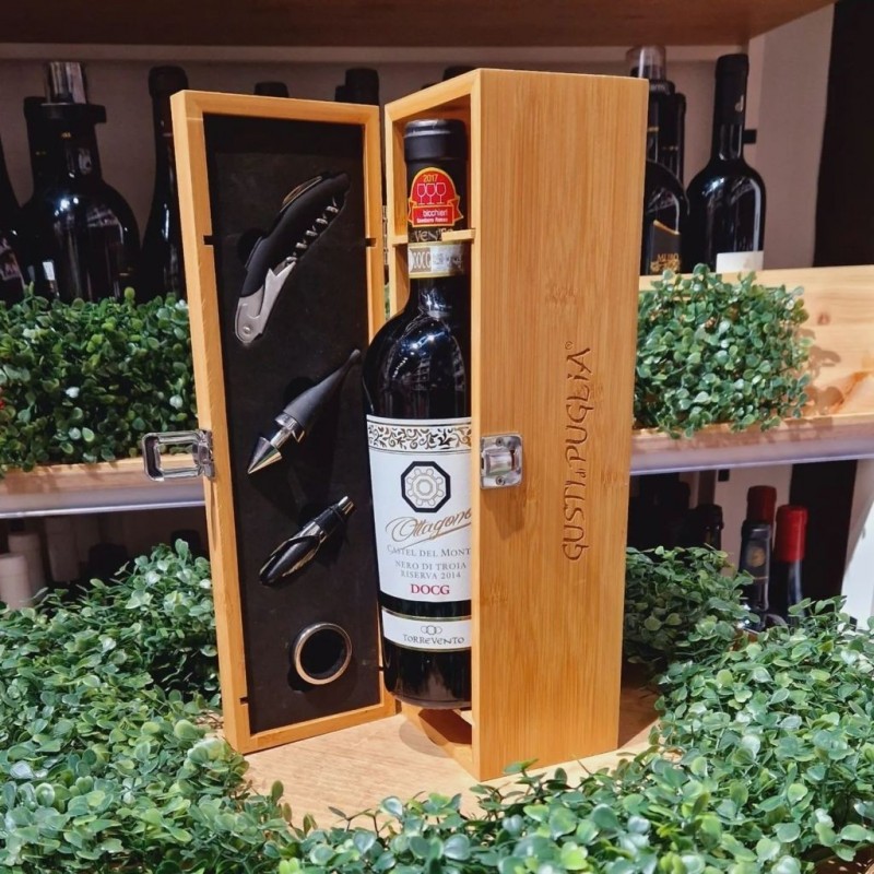 Ottagono Nero di troia Riserva Castel del Monte D.O.C.G. Torrevento