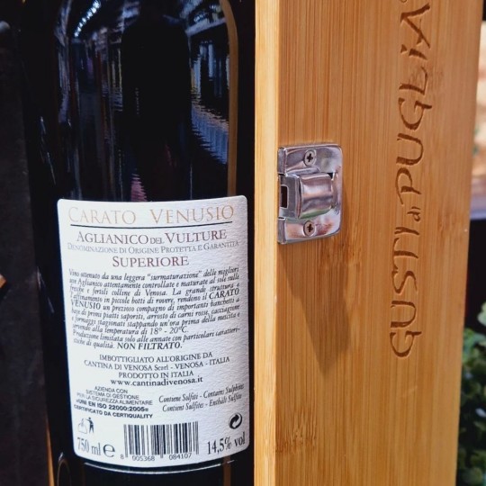 Carato Venusio Aglianico del Vulture Superiore Cantine di Venosa