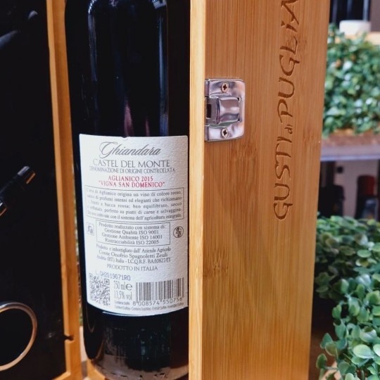 Aglianico Castel del Monte D.O.C. Ghiandara" 75 cl Conte Spagnoletti Zeuli"