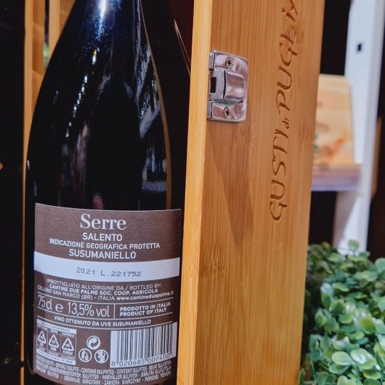 Serre Susumaniello IGP Cantine Due Palme 75cl Serre Susumaniello IGP Cantine Due Palme 75cl