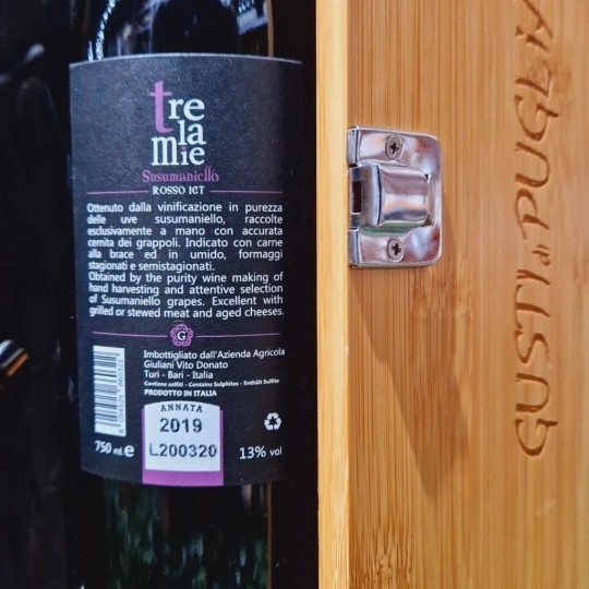 Trelamie Susumaniello Giuliani 75cl Trelamie Susumaniello Giuliani 75cl