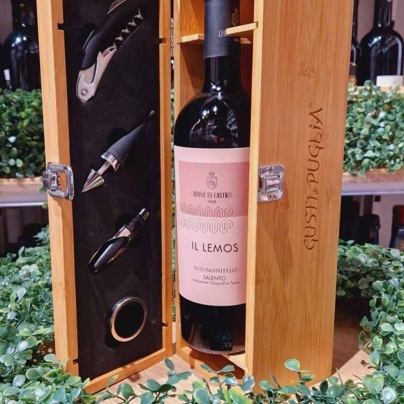 Leone de Castris Vino Rosso Il Lemos Susumaniello Leone De Castris ...