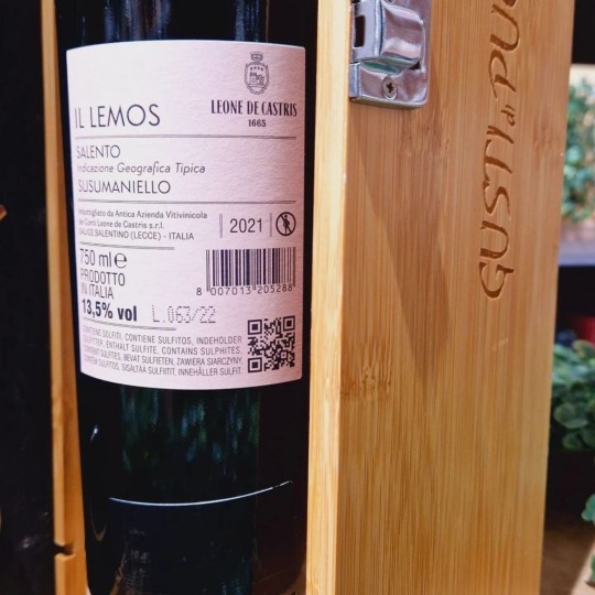Il Lemos Susumaniello Leone De Castris Il Lemos Susumaniello Leone De Castris