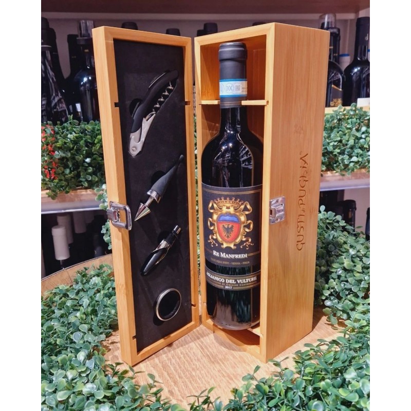 Re Manfredi Vino Rosso Aglianico Del Vulture D.O.C. Taglio del Tral...