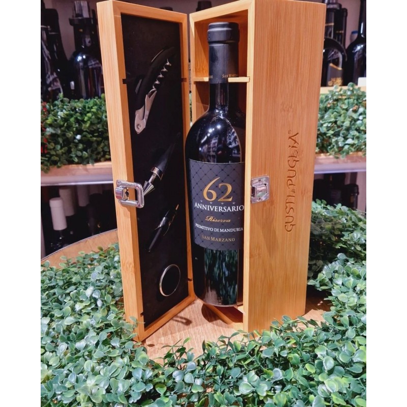 San Marzano Cantine  Vino Rosso 62° Anniversario Primitivo Riserva ...