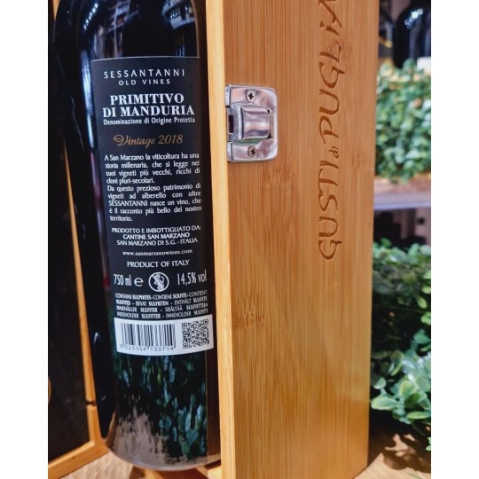 Sessantanni Primitivo di Manduria Vintage DOP Cantine San Marzano