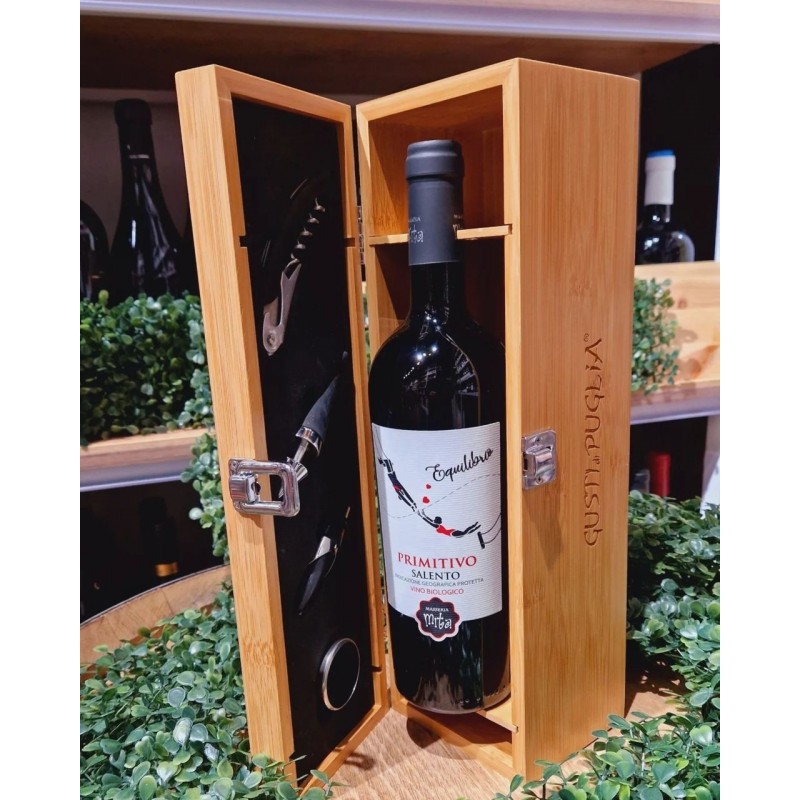 Azienda Agricola Masseria Mita Vino Rosso Equilibrio Primitivo Biol...