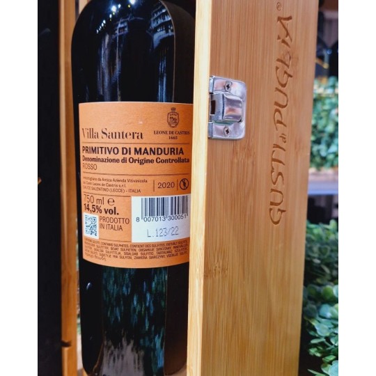 Villa Santera Primitivo di Manduria D.O.C. 75 cl Leone de Castris