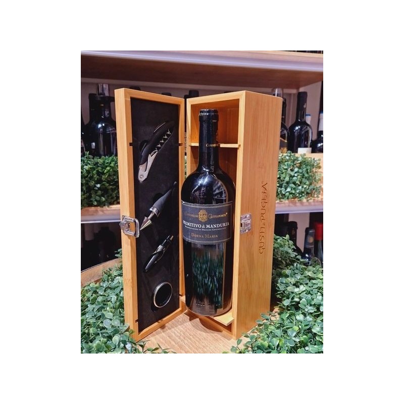 Cantore di Castelforte Vino Rosso Donna Maria Primitivo Cantore di ...