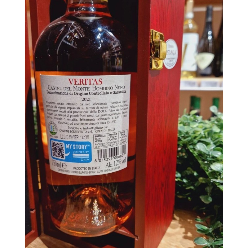 Veritas Castel del Monte Bombino Nero D.O.C.G. Torrevento