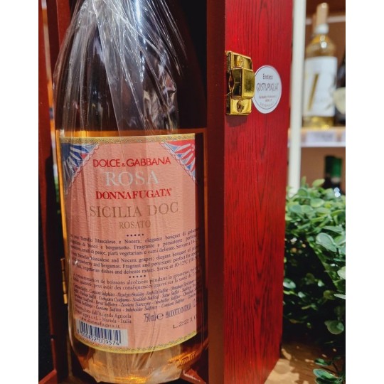 D&G LIMITED EDITION ROSATO DONNAFUGATA 75cl D&G LIMITED EDITION ROSATO DONNAFUGATA 75cl