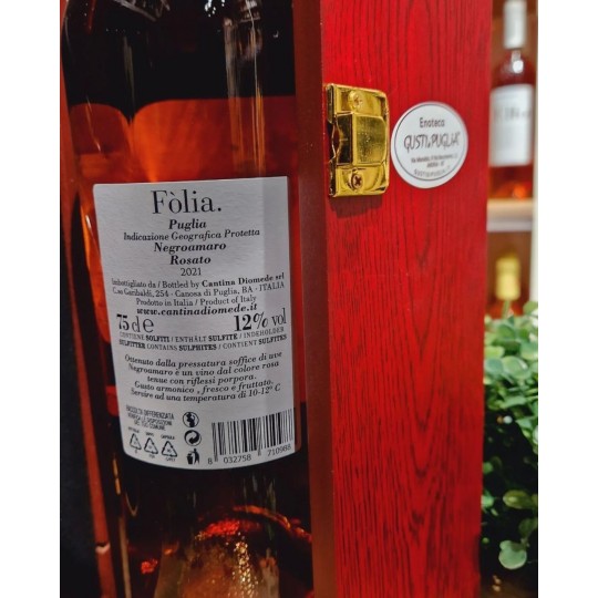 Fòlia Rosato I.G.P. Puglia 75 cl Cantina Diomede