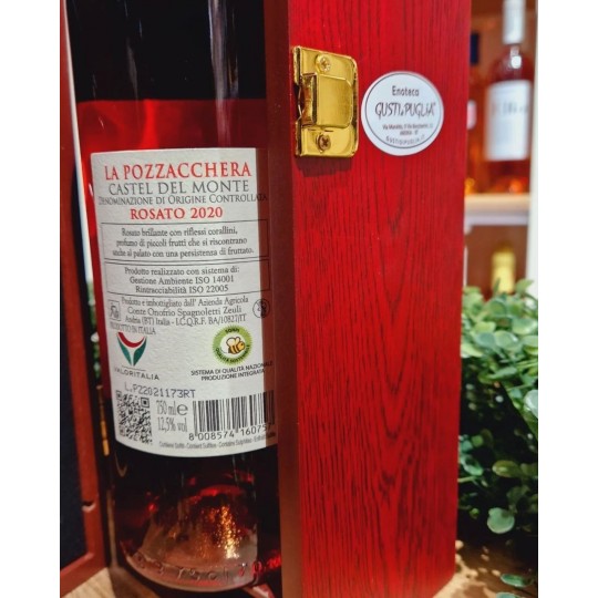 La Pozzacchera Rosato D.O.C. Conte Spagnoletti Zeuli75 cl La Pozzacchera Rosato D.O.C. Conte Spagnoletti Zeuli75 cl