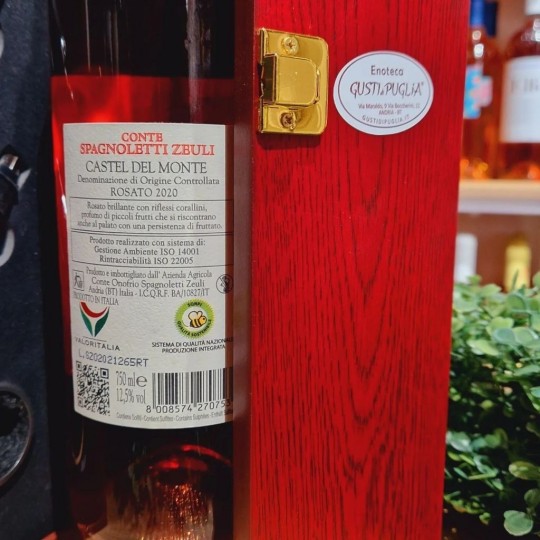 SZO Castel del Monte Rosato Conte Spagnoletti Zeuli