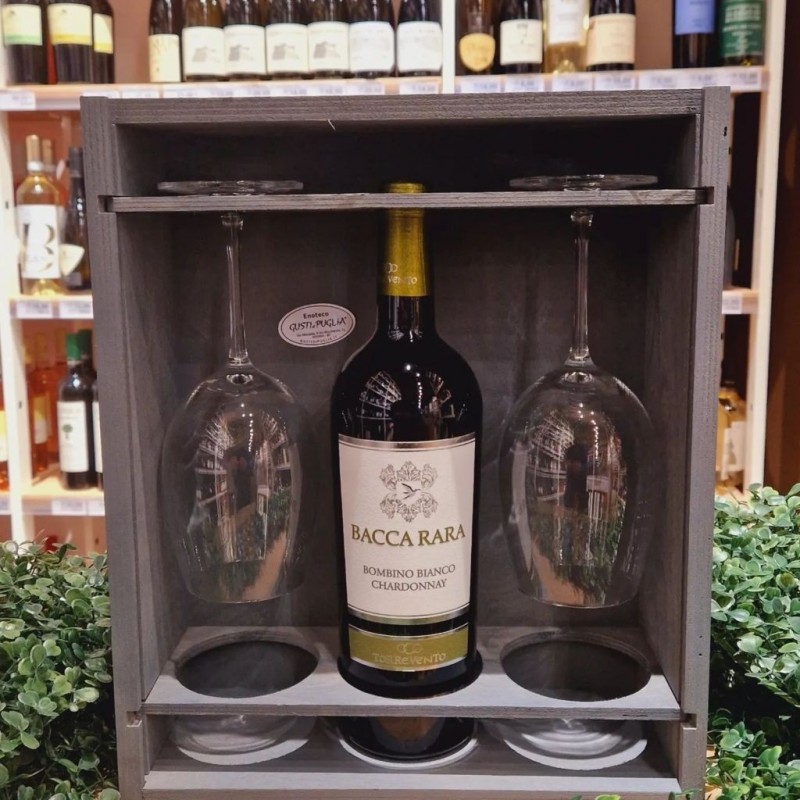 Bacca Rara Bombino Bianco e Chardonnay Puglia Bianco IGT 75 cl Torrevento