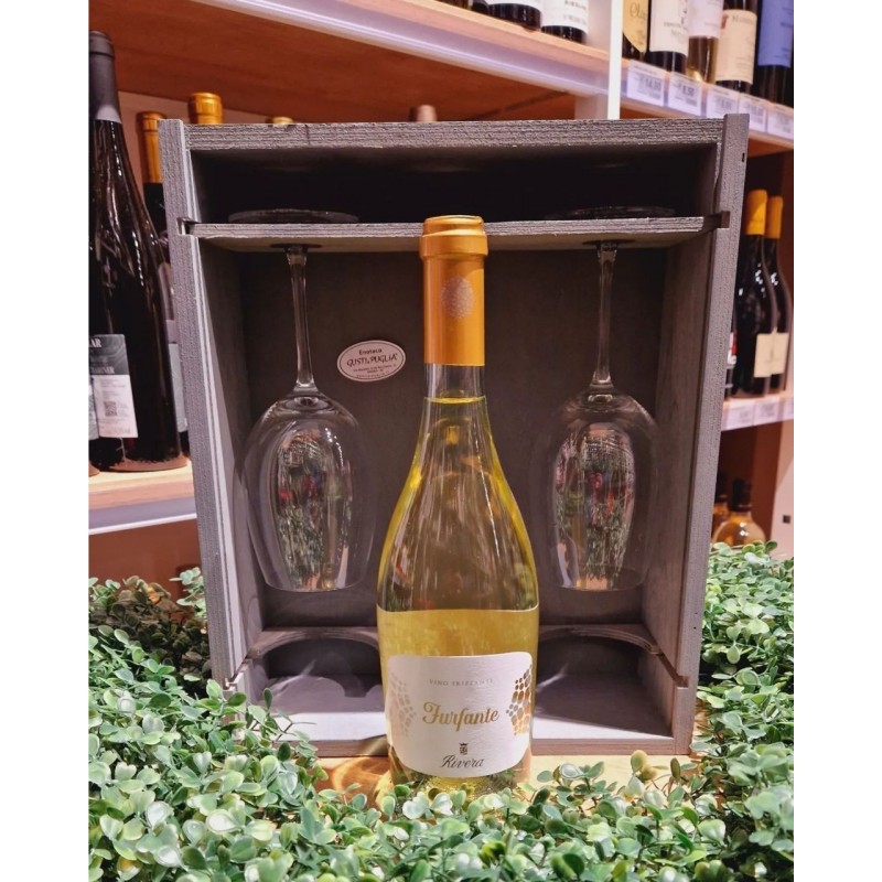 Azienda Vinicola Rivera Vino Bianco Furfante Bianco Frizzante Pugli...