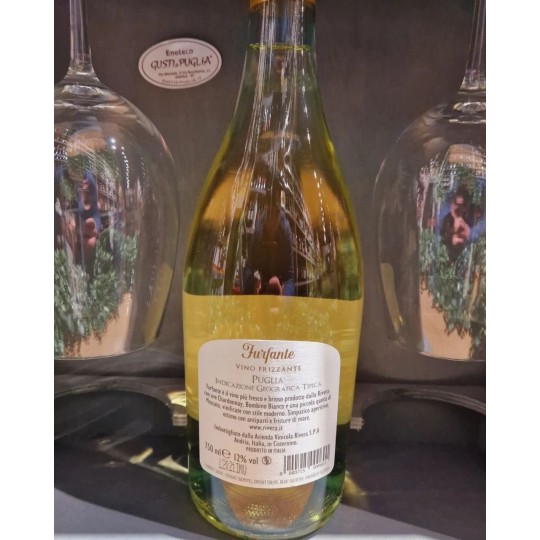 Furfante Bianco Frizzante Puglia I.G.T. 75 cl Rivera Furfante Bianco Frizzante Puglia I.G.T. 75 cl Rivera
