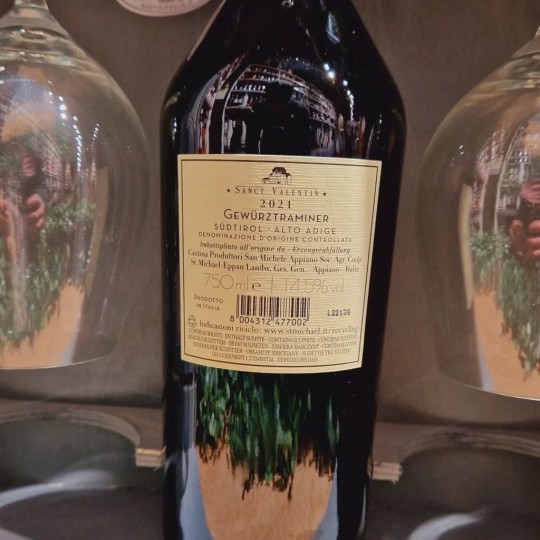 Gewürztraminer Sanct DOC Valentin St. Michael Eppan 75cl Gewürztraminer Sanct DOC Valentin St. Michael Eppan 75cl
