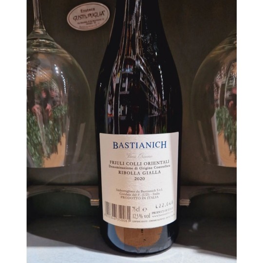 Ribolla Gialla Friuli DOC Bastianich 75cl