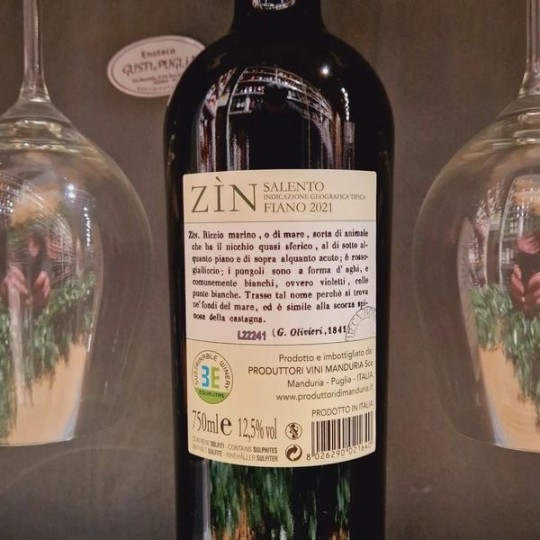 Zìn Produttori di Manduria Fiano