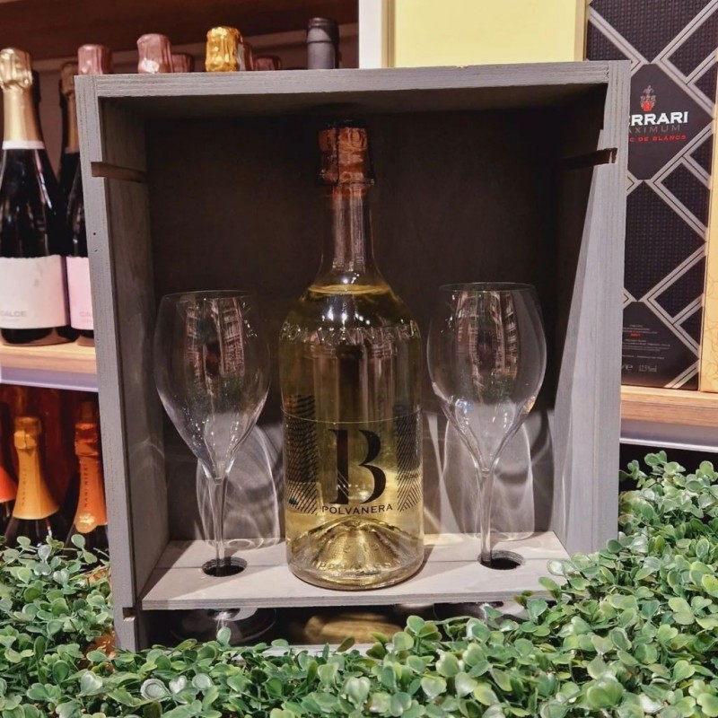 B Spumante Bianco Brut Polvanera 75cl