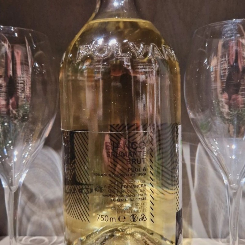 B Spumante Bianco Brut Polvanera 75cl