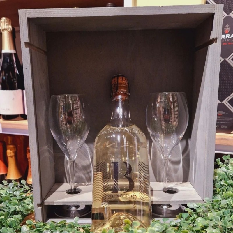 B Spumante Bianco Brut Polvanera 75cl